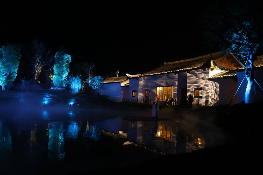 东沟夜景